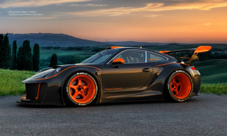 Тюнинг RWB Porsche от Thebian Concepts